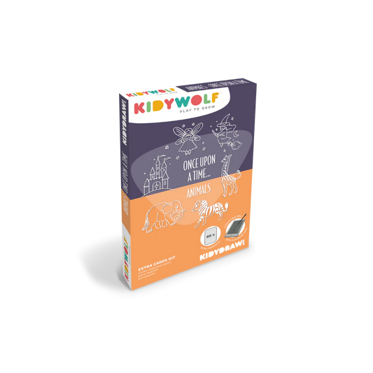 Cartes Kidydraw - Il était une fois & animaux