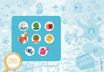 Puzzle cherche et trouve - Les couleurs