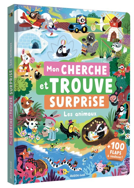 Cherche et trouve surprise - Les animaux