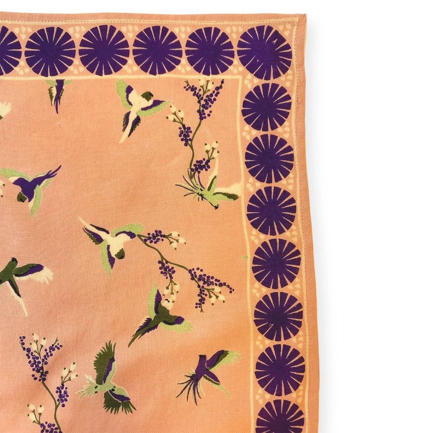 Big Foulard Latika "Cerisier" - Blush