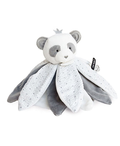 Doudou Attrape Rêves Pétales - Panda Gris
