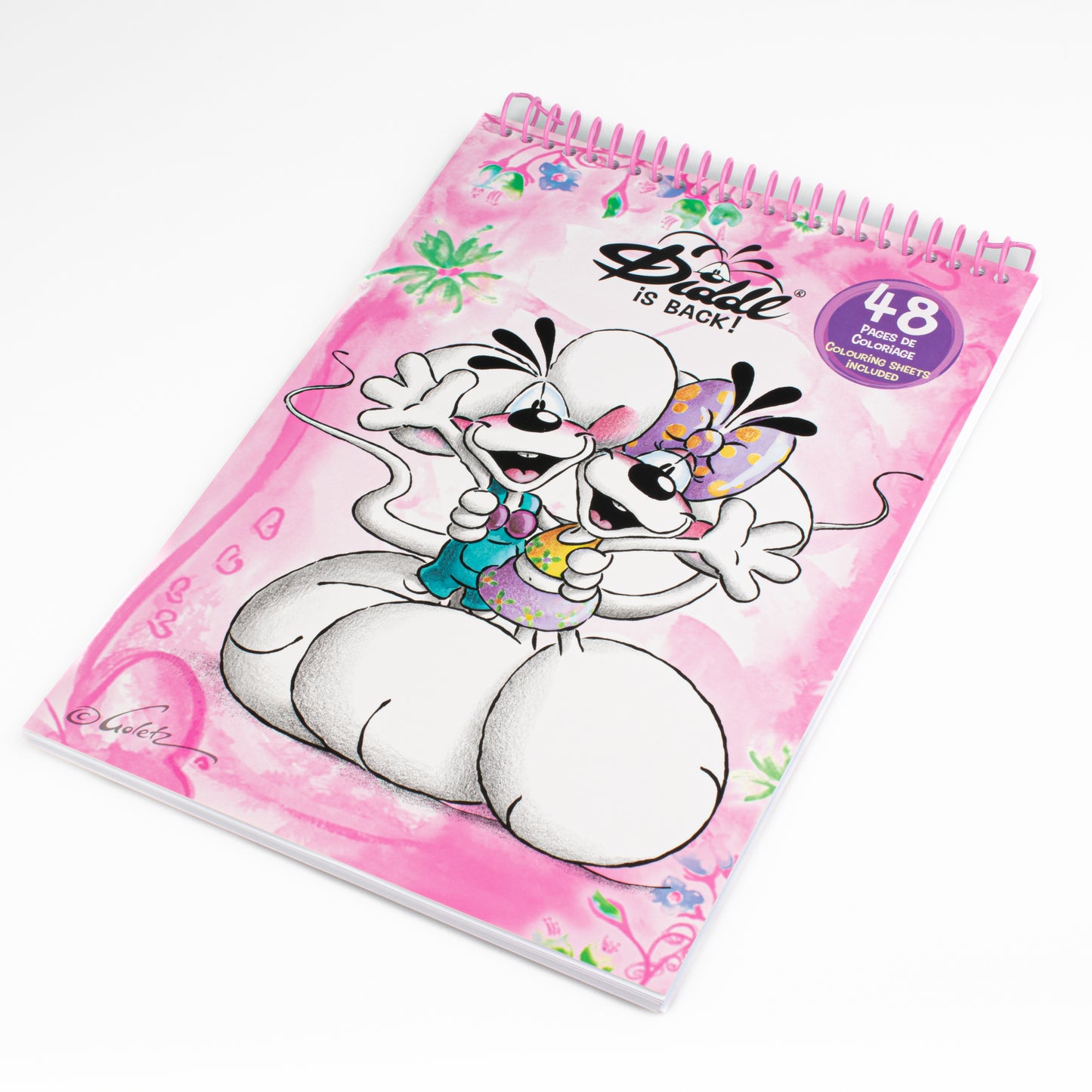 Cahier de coloriage A4 - Diddl