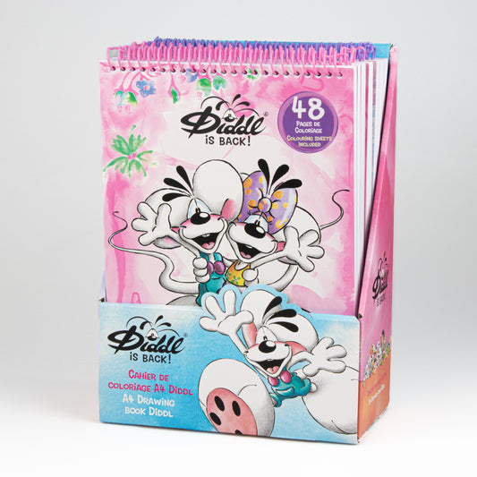 Cahier de coloriage A4 - Diddl