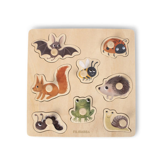 Puzzle en bois - Amis de la fôret