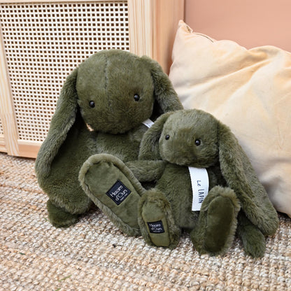 Peluche Lapin - Kaki