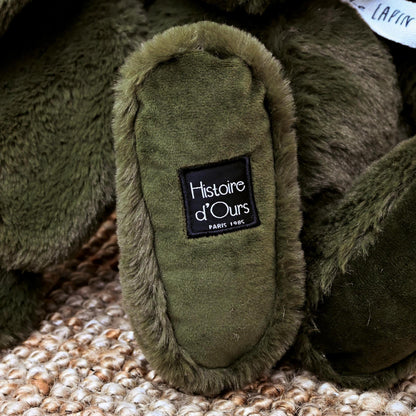 Peluche Lapin - Kaki