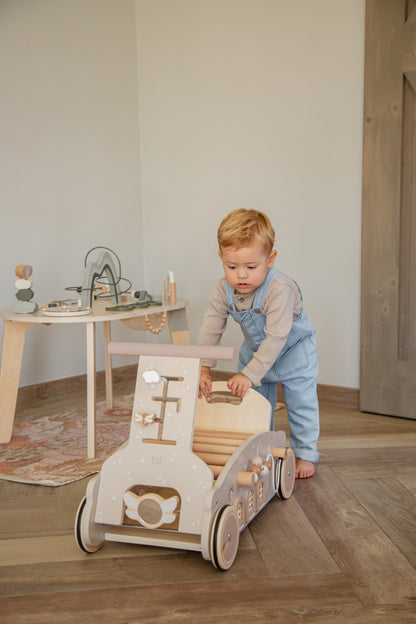Voiture 3 en 1 en bois - Nougat