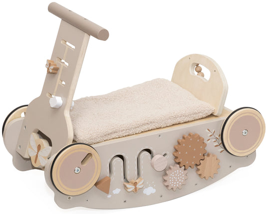 Voiture 3 en 1 en bois - Nougat