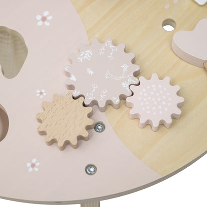 Table d'activités en bois - Pink