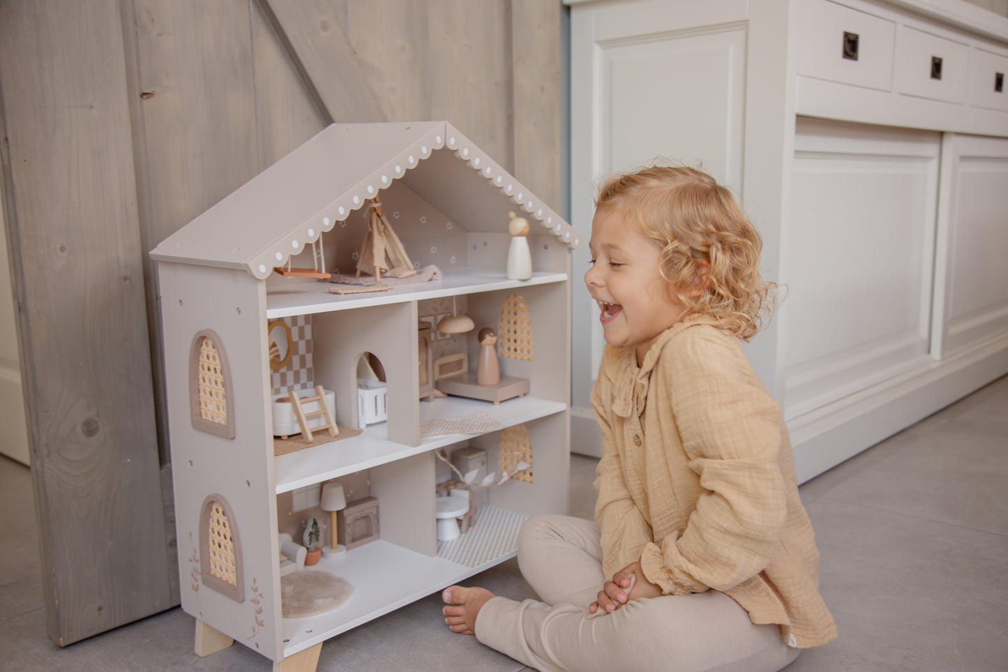 Maison de Poupée en bois - Nougat