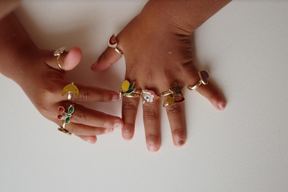 Set de 12 bagues - Multi Color