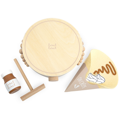 Machine à crêpes en bois - Nougat