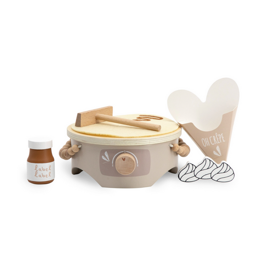 Machine à crêpes en bois - Nougat