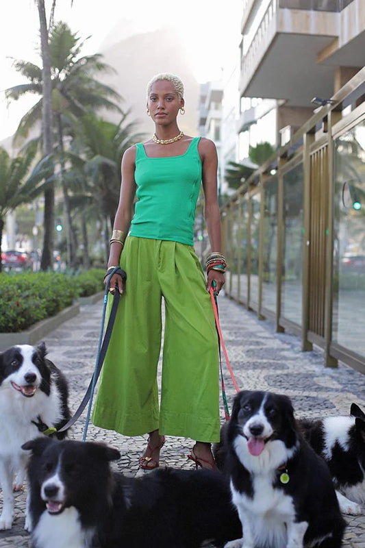 Top - Mom Verde