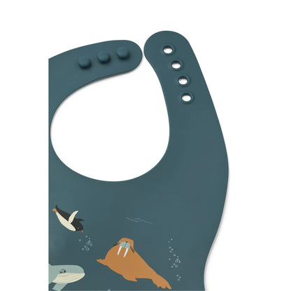 Lot de 2 bavoirs Ember - Arctic Sea
