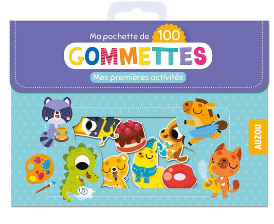 Pochette 100 gommettes mes premières activites
