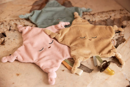 Attache tétine Little Star - Biscuit