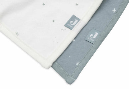 Lot de 2 bavoirs bandana - Twinkling sea green