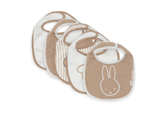 Lot de 5 bavoirs imperméables - Miffy Heads