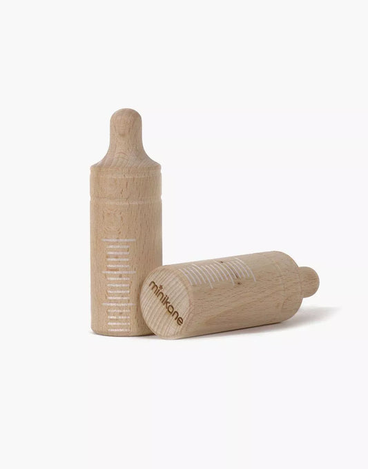 Biberon en bois gradue