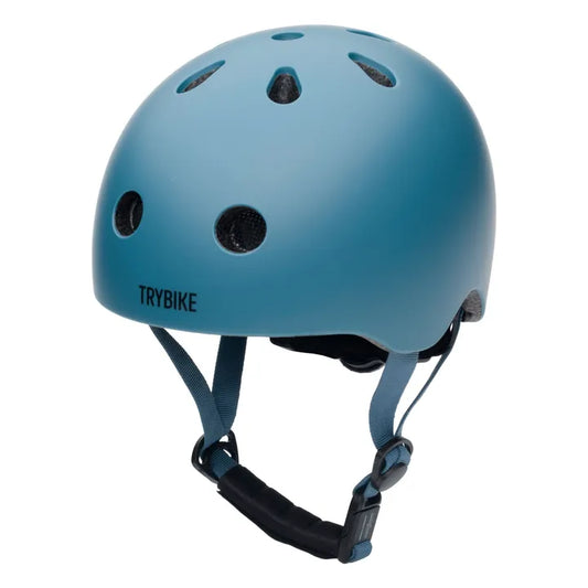 Casque draisienne - Bleu Mat - Taille XS