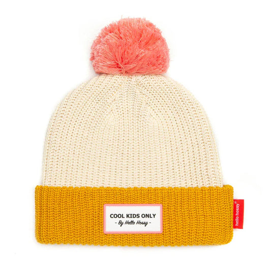 Bonnet Color Block - Camel