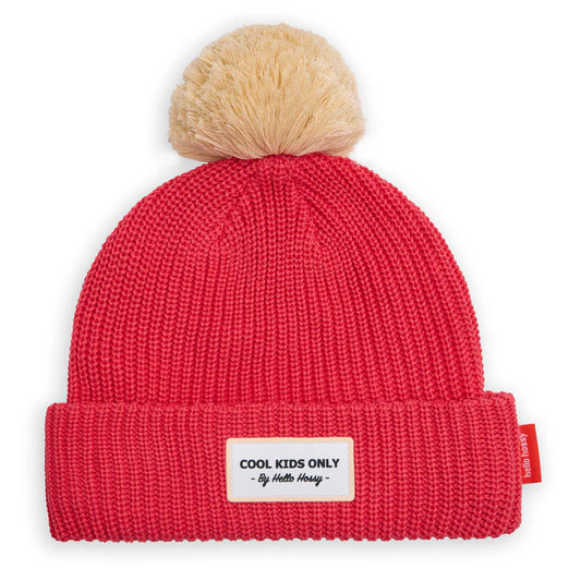 Bonnet Color Block - Framboise