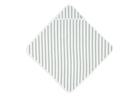 Cape de bain 75x75cm - Stripe Sea Green