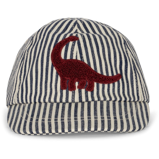 Casquette Stripe dino 2-4 ans