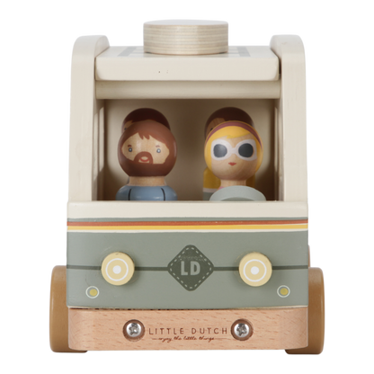 Camping-car en bois - Vintage