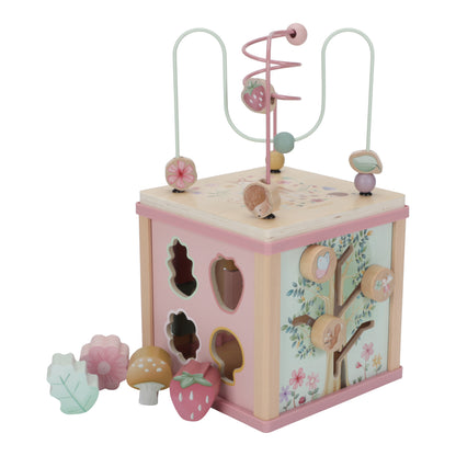 Cube d'activités en bois - Fairy Garden