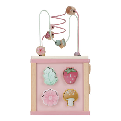 Cube d'activités en bois - Fairy Garden