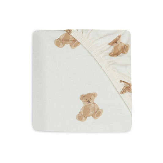 Drap housse jersey 60x120cm - Teddy Bear