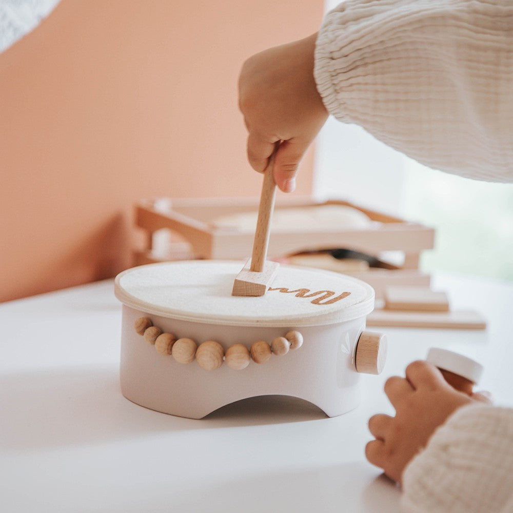 Machine à crêpes en bois - Nougat
