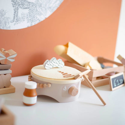 Machine à crêpes en bois - Nougat