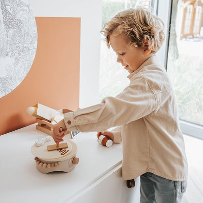 Machine à crêpes en bois - Nougat