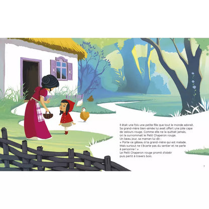 Livre Le petit chaperon rouge -Les p'tits classiques