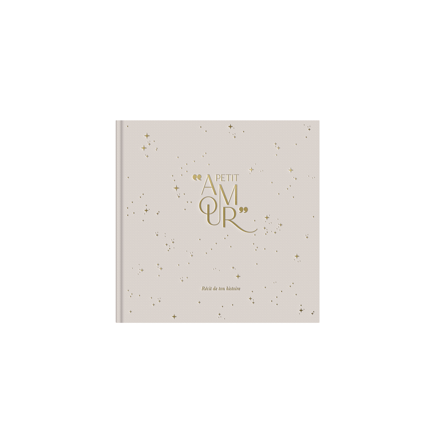 Livre de naissance - Petit Amour Beige
