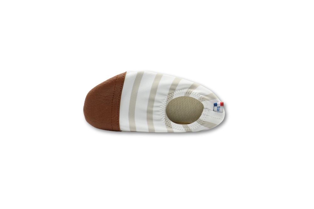 Chaussons - Les Petits Marins - Camel