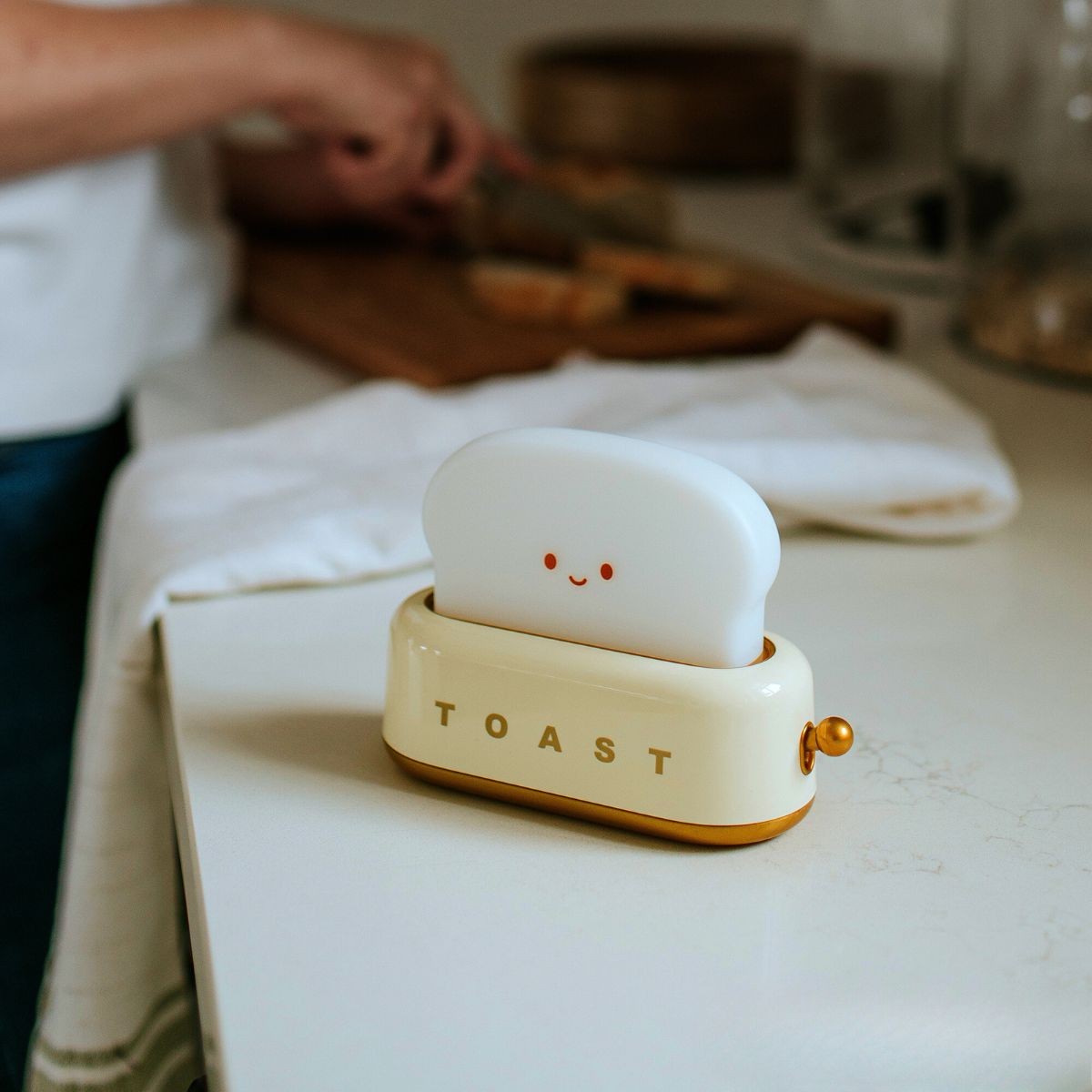 Veilleuse LED - Toaster Yellow