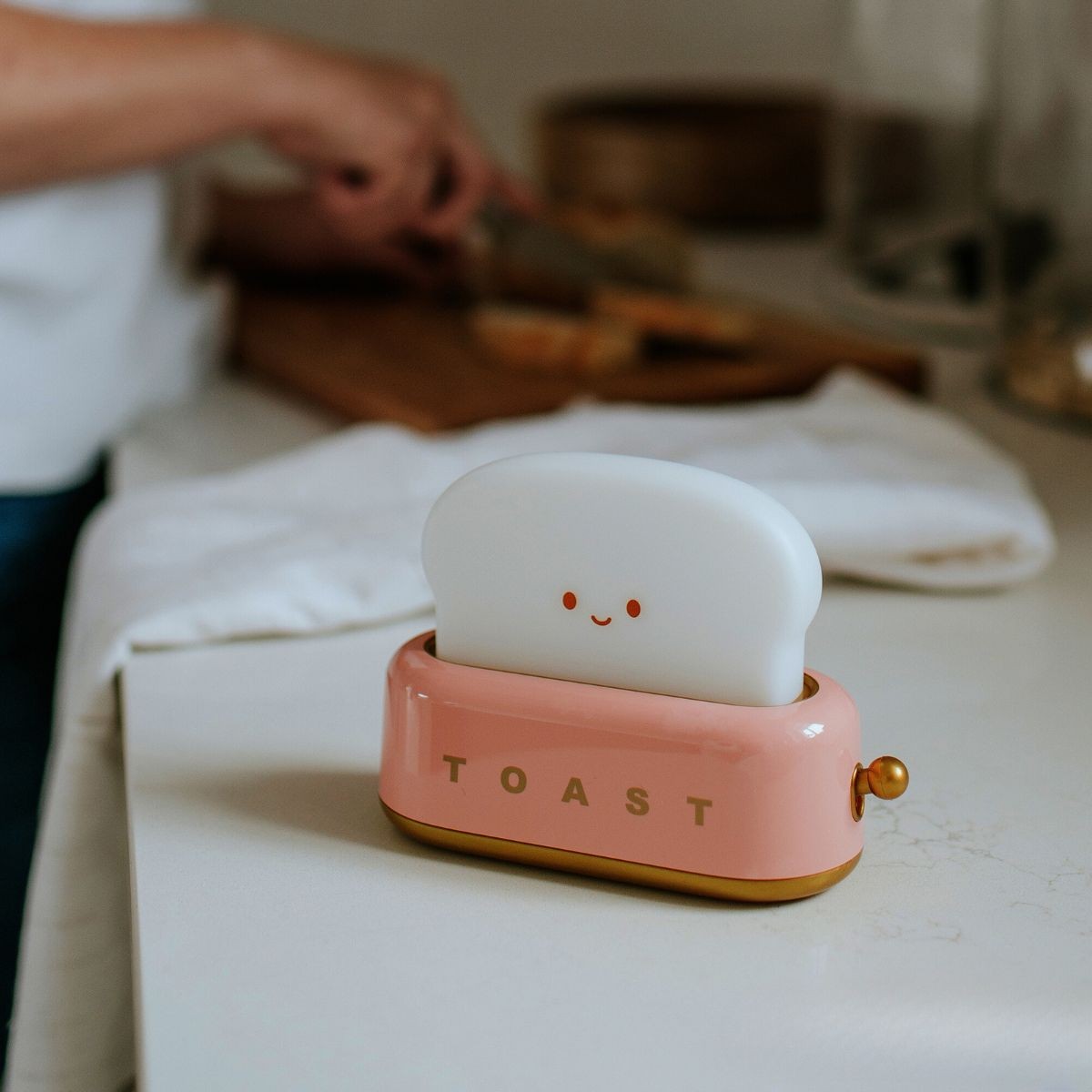 Veilleuse LED - Toaster Pink