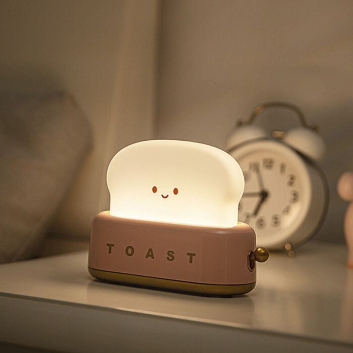 Veilleuse LED - Toaster Pink