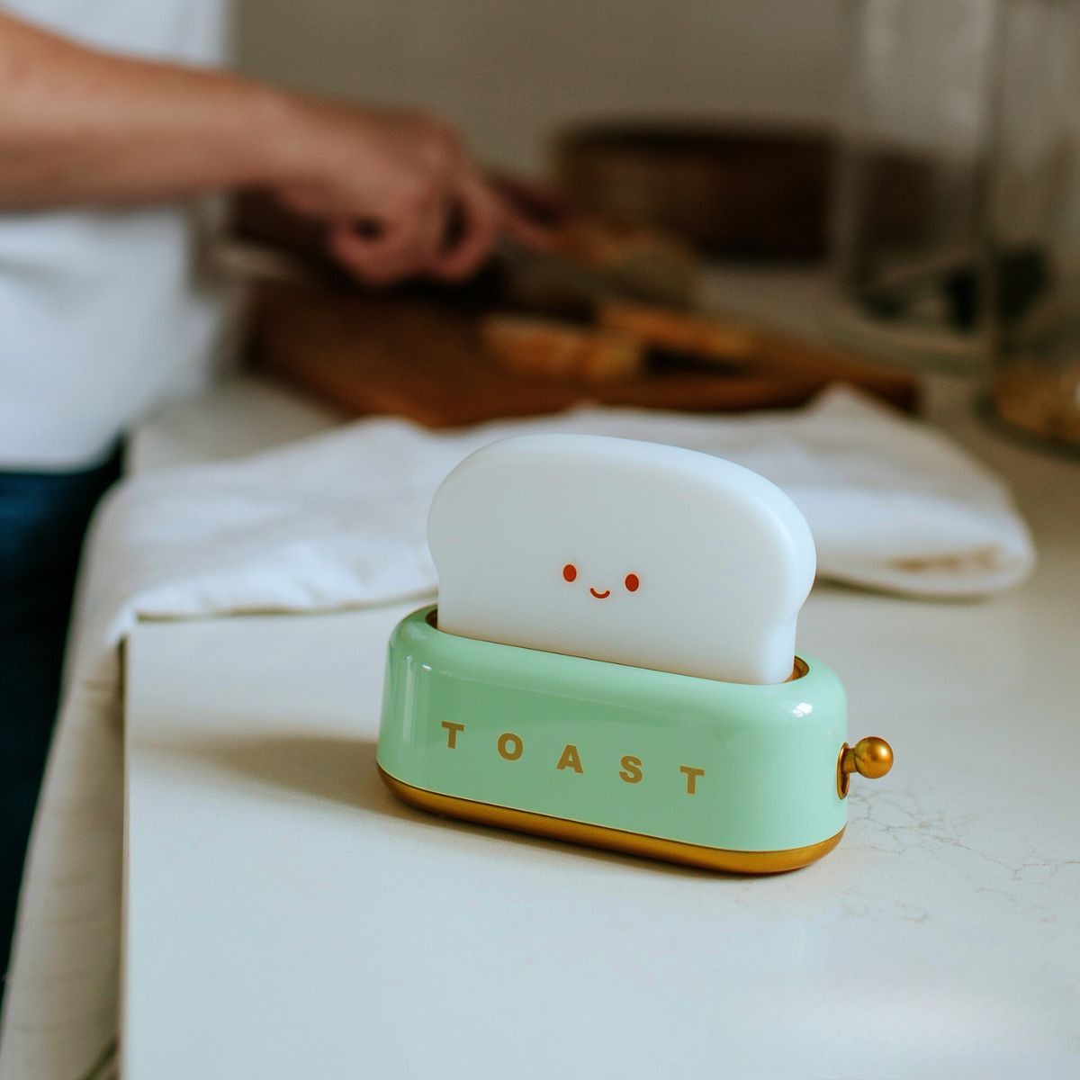 Veilleuse LED - Toaster Green
