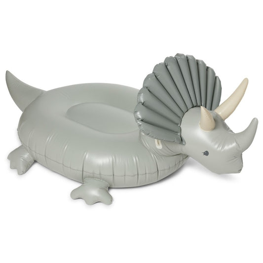 Matelas gonflable Dino green