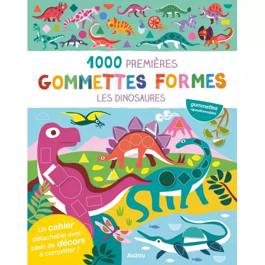 1000 premières gommettes - Dinosaures