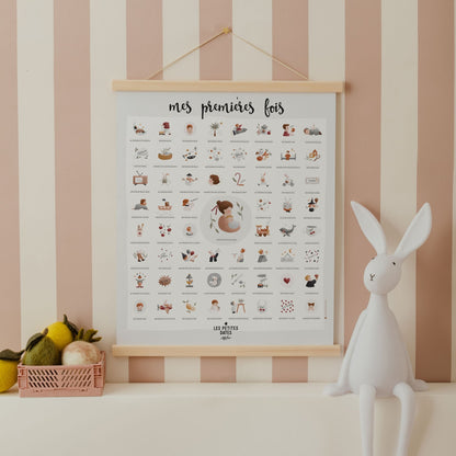 Affiche Mes premières fois - Atelier Oranger