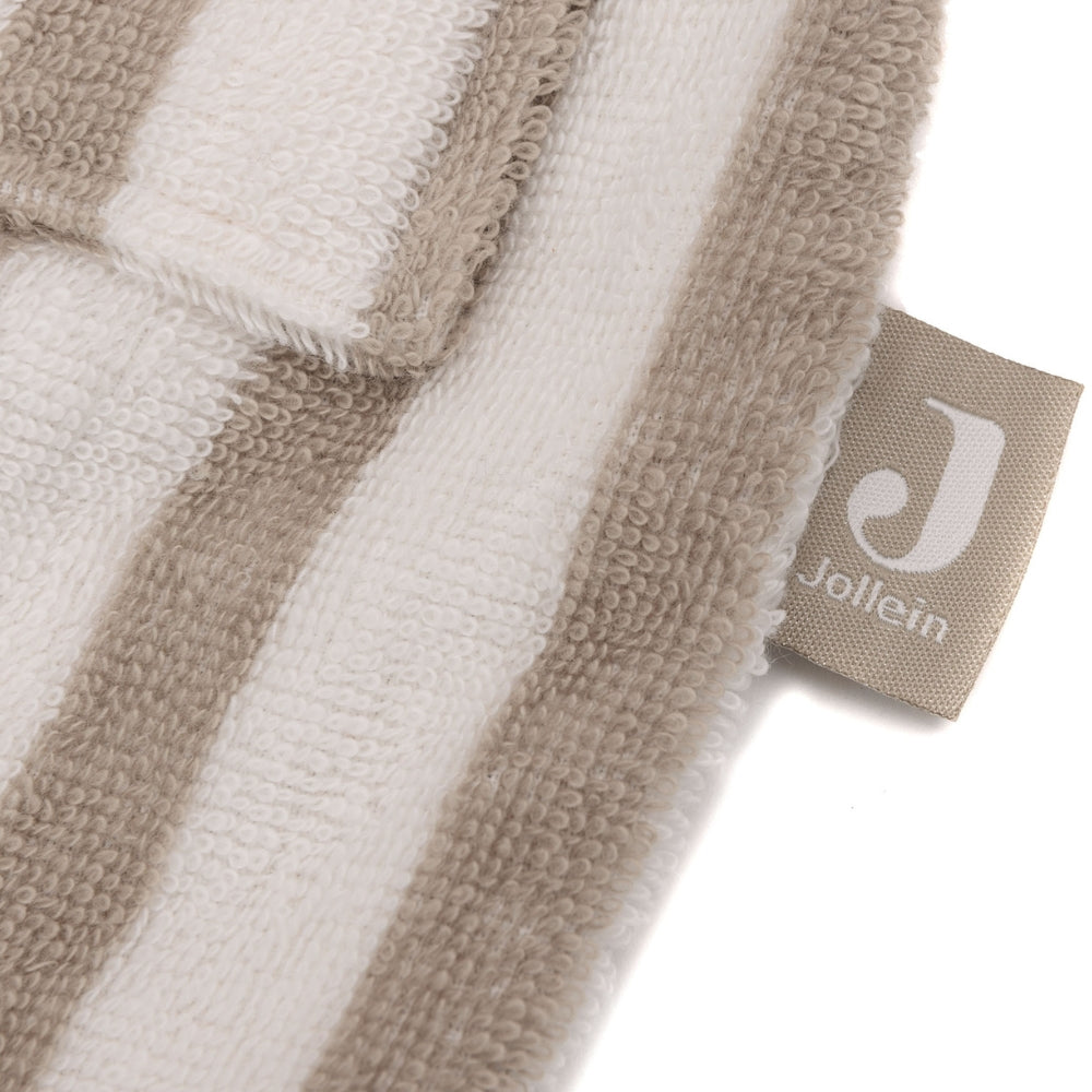 Peignoir de bain 3-4 ans - Stripe Olive Green