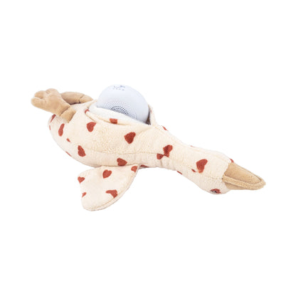 Peluche Oie Liva comforter - Coeurs