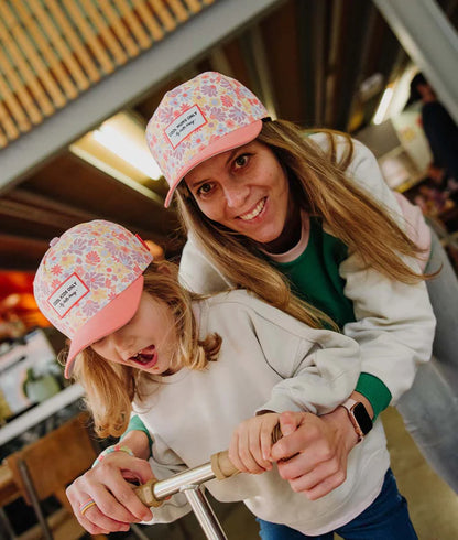 Casquette Rétro Flowers (enfants & adultes)