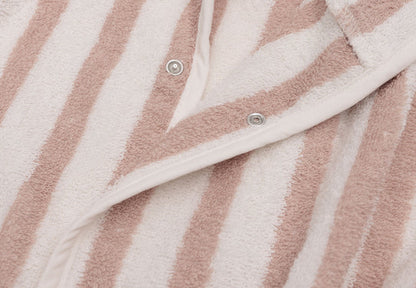 Peignoir de bain 3-4 ans - Stripe Wild Rose